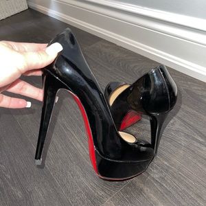 Bianca 140mm Patent Leather pumps